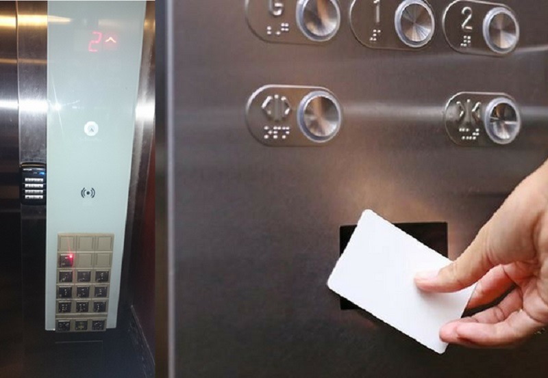 Thẻ từ thang máy đảm bảo an ninh cho tòa nhà chung cư